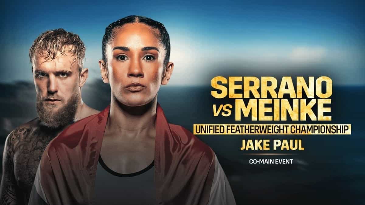 Amanda Serrano and Jake Paul March 2 Puerto Rico