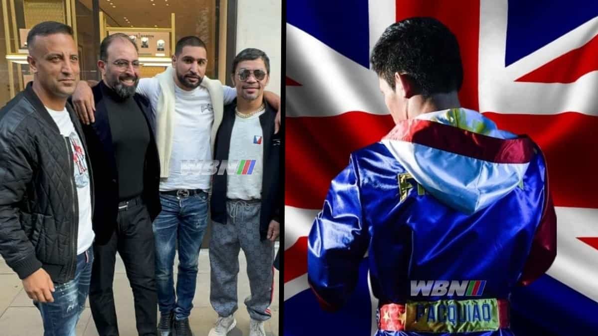 Amir Khan Manny Pacquiao UK