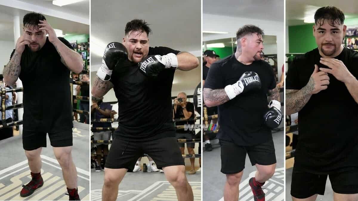 Andy Ruiz Jr weight loss in great shape