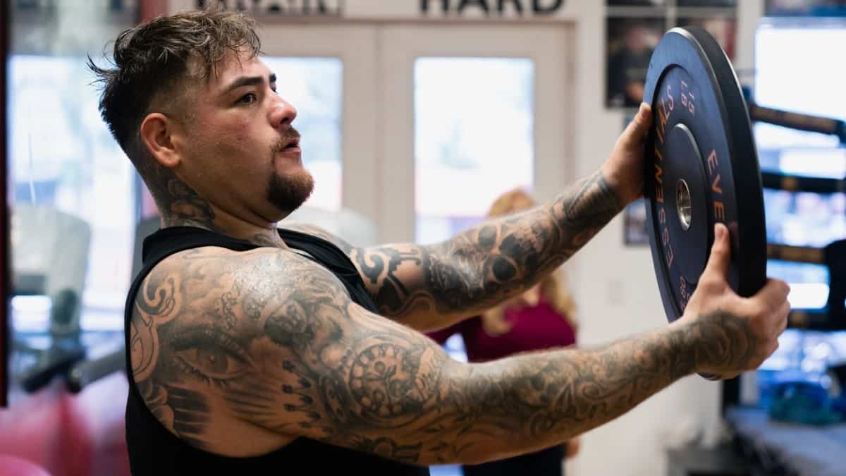 Andy Ruiz Training Camp