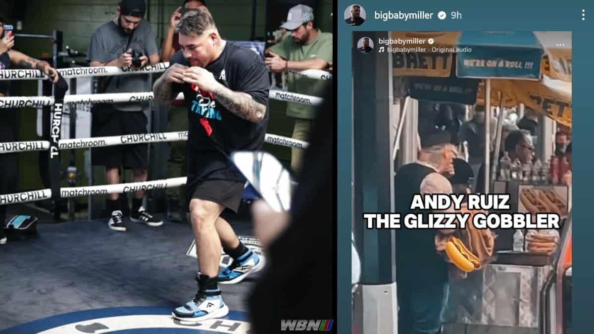 Andy Ruiz workout 2024