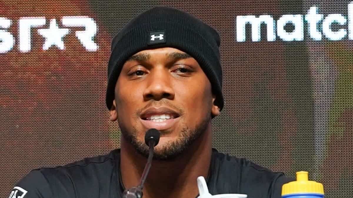 Anthony Joshua at Day of Reckoning