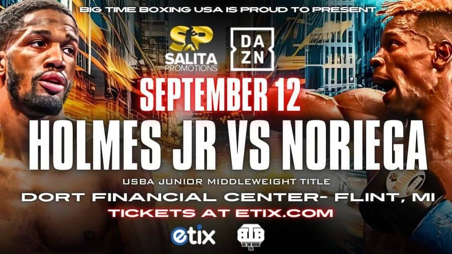 Ardreal Holmes Jr vs Noriega