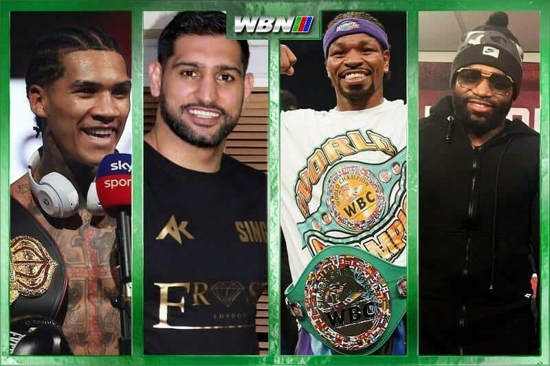 Conor Benn Amir Khan Shawn Porter Adrien Broner