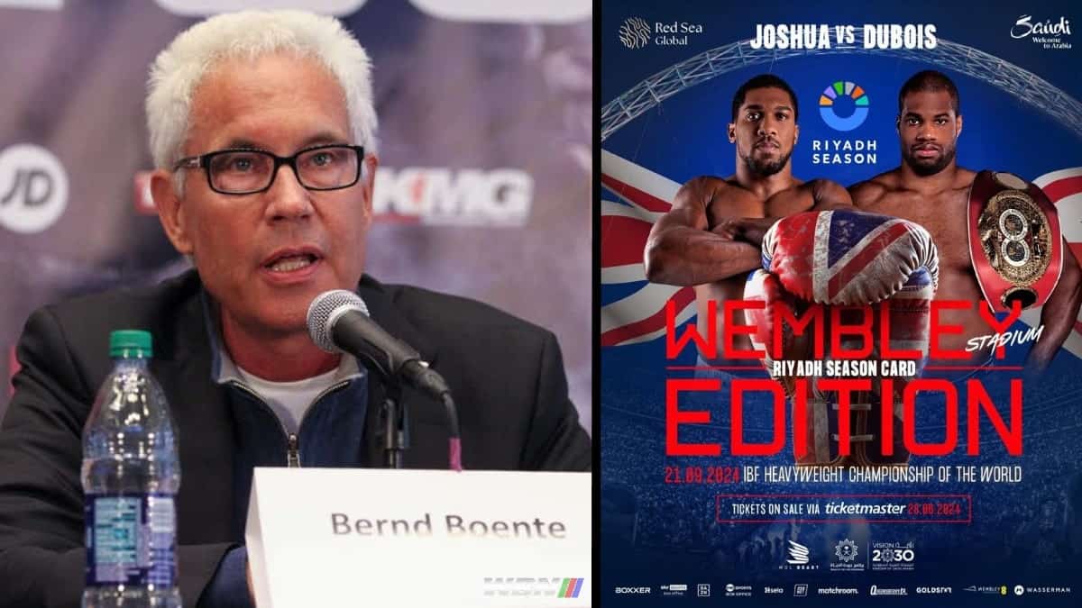 Bernd Boente Joshua vs Dubois