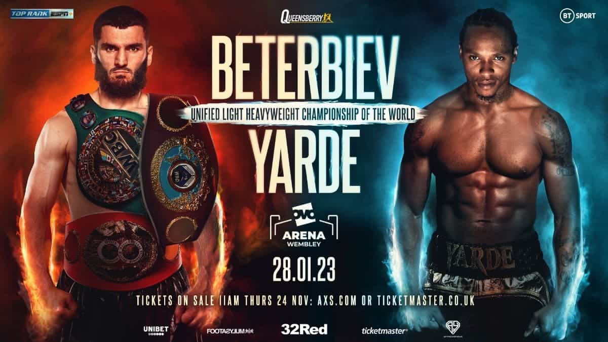 Beterbiev vs Yarde