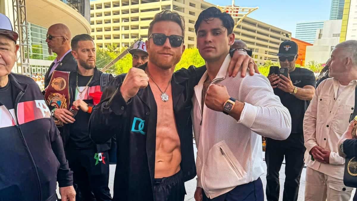 Canelo and Ryan Garica Vegas