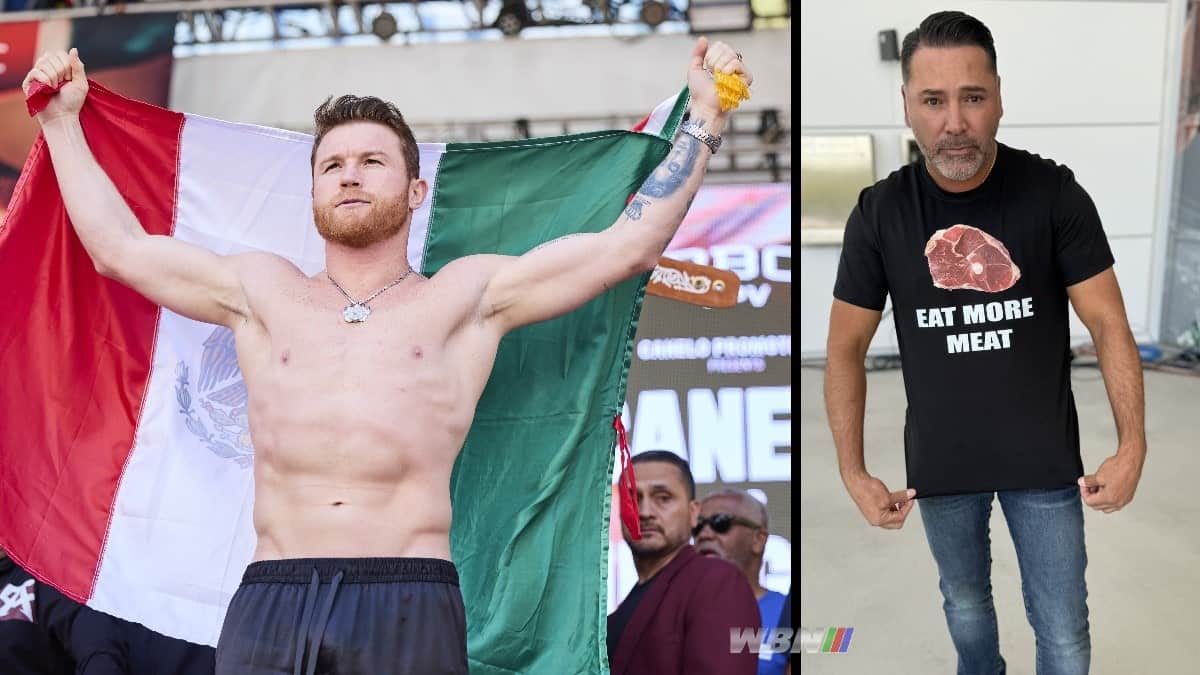 Canelo Oscar De La Hoya Vegas