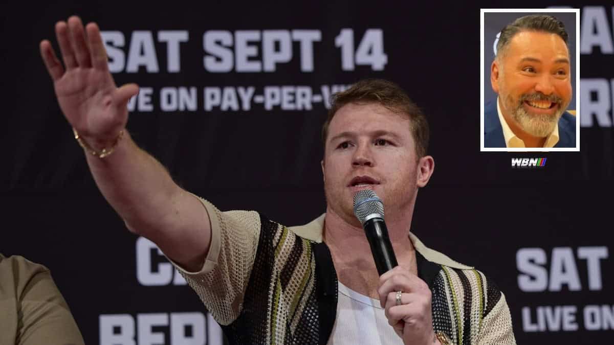 Canelo vs Berlanga PPV numbers Oscar De La Hoya