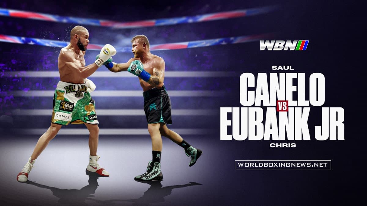 Canelo vs Eubank JR - WBN poster