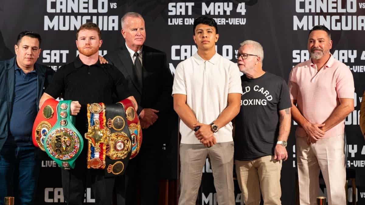 Canelo vs Munguia Oscar De La Hoya Freddie Roach