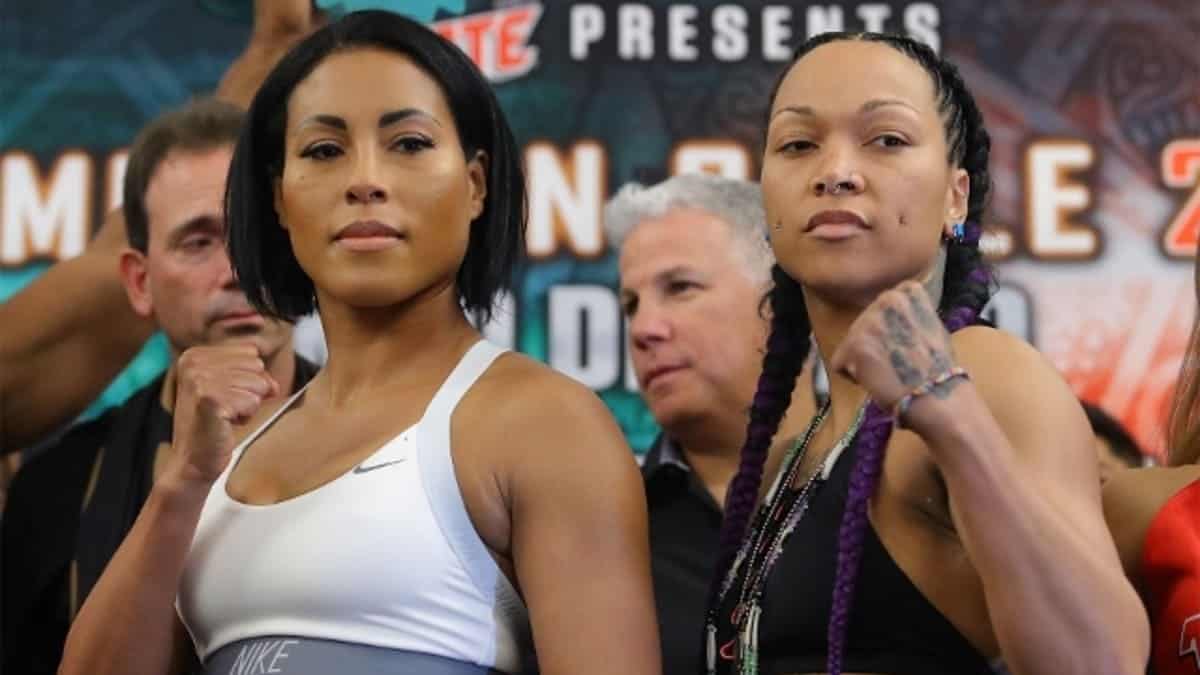 Cecilia Braekhus vs Kali Reis side by