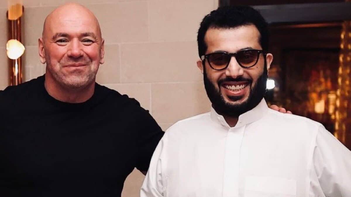 Dana White and Turki Alalshikh