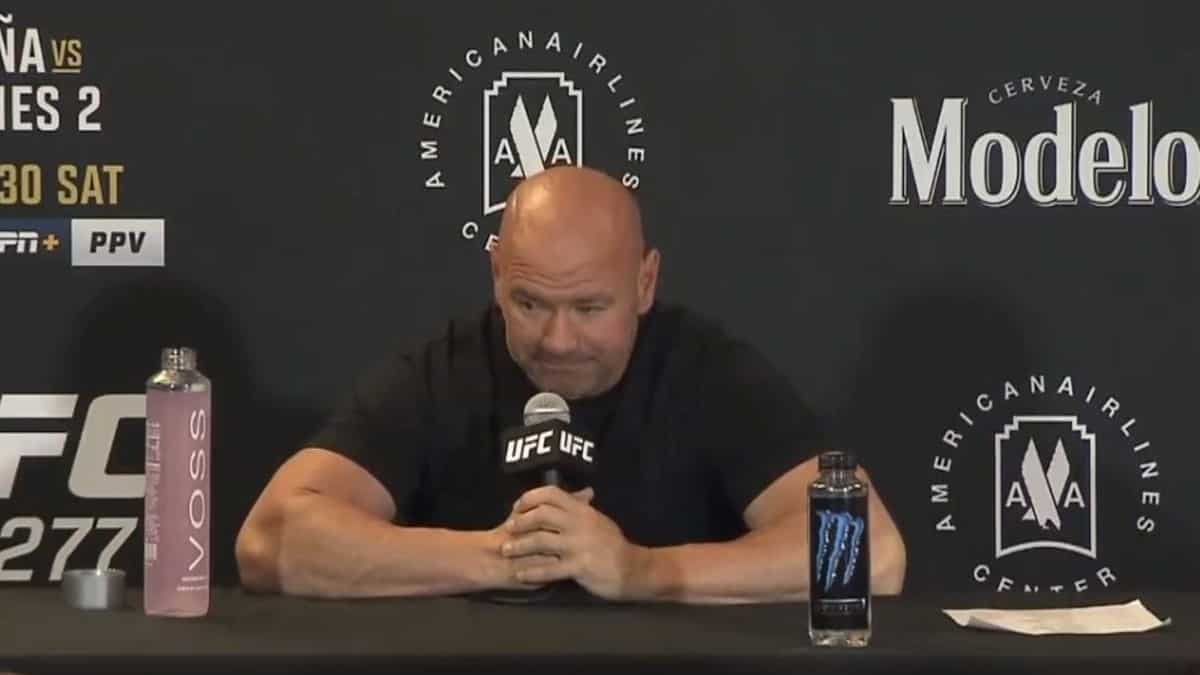 Dana White on Jake Paul cancelation