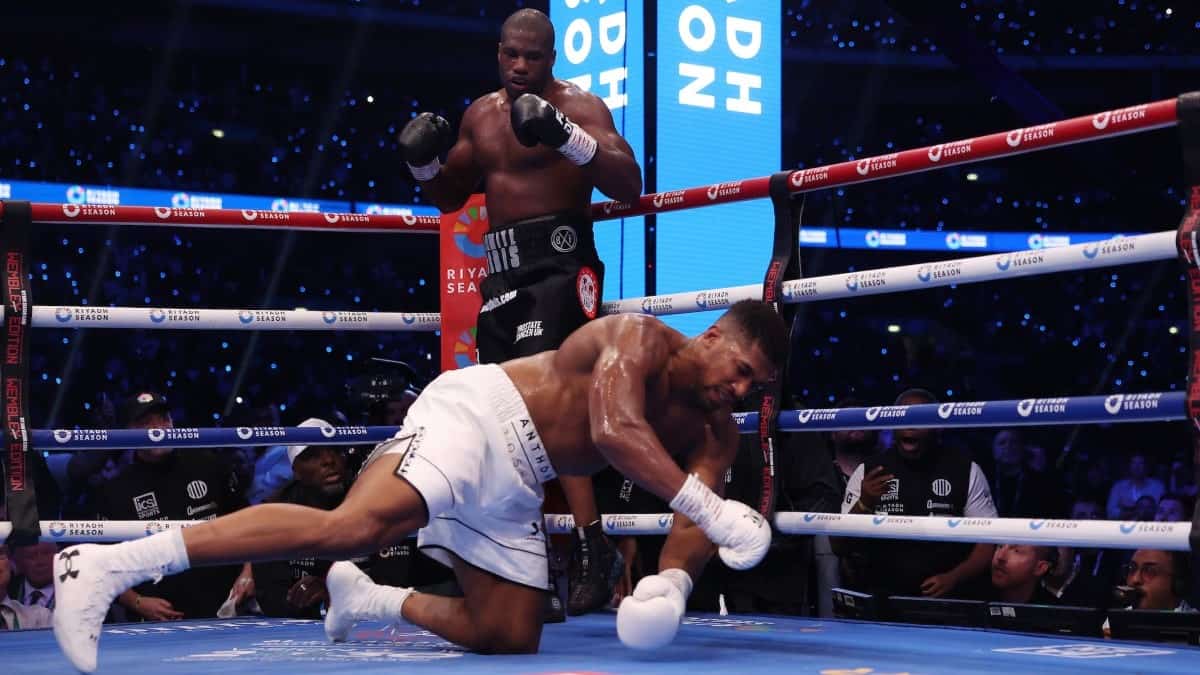 Daniel Dubois knocks out Anthony Joshua