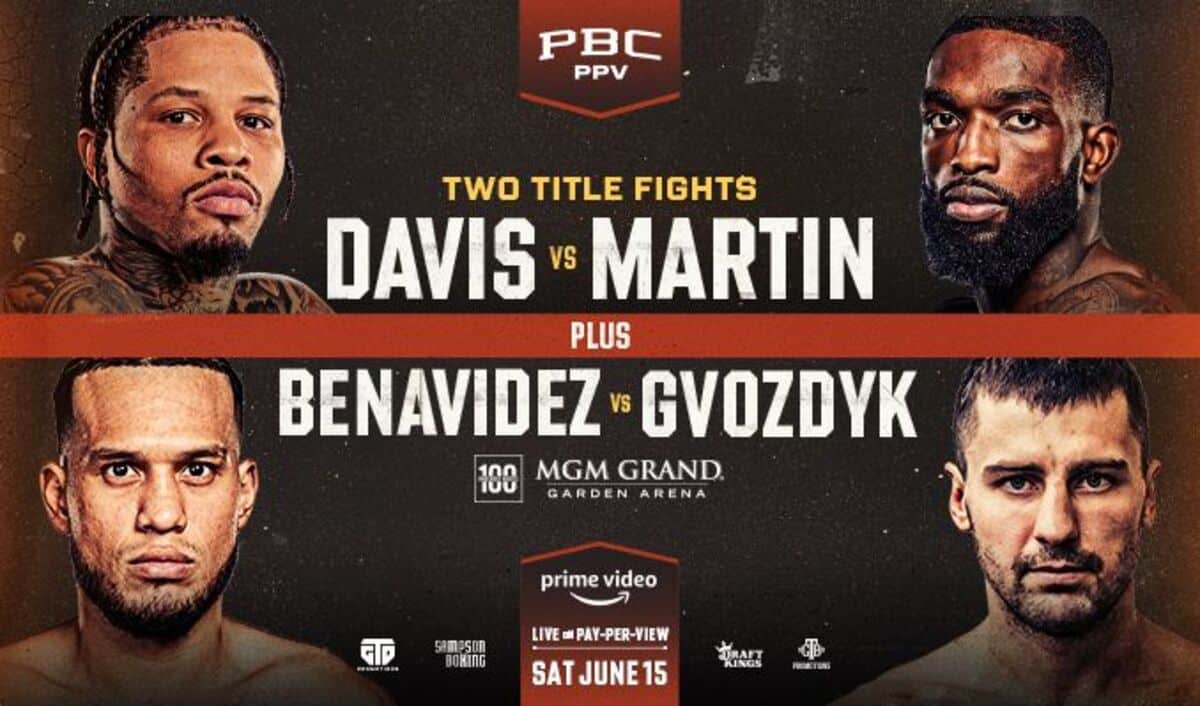 Gervonta Davis vs Martin Davis Benavidez vs Gvozdyk