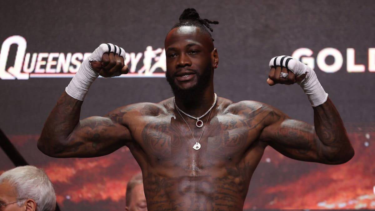 Deontay Wilder at Riyadh Season