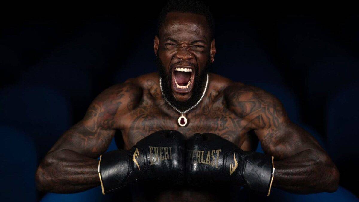 Deontay Wilder in Riyadh