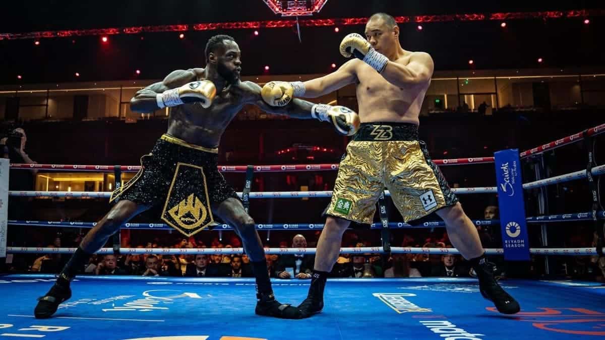 Deontay Wilder vs Zhilei Zhang