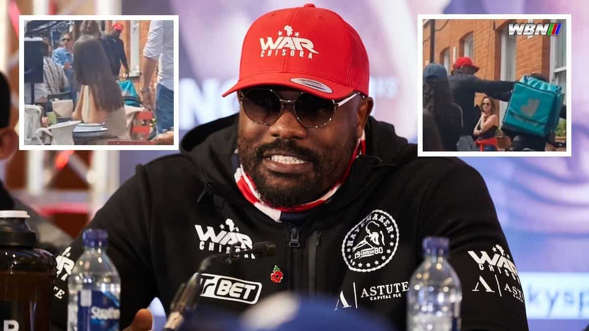 Derek Chisora headbutt