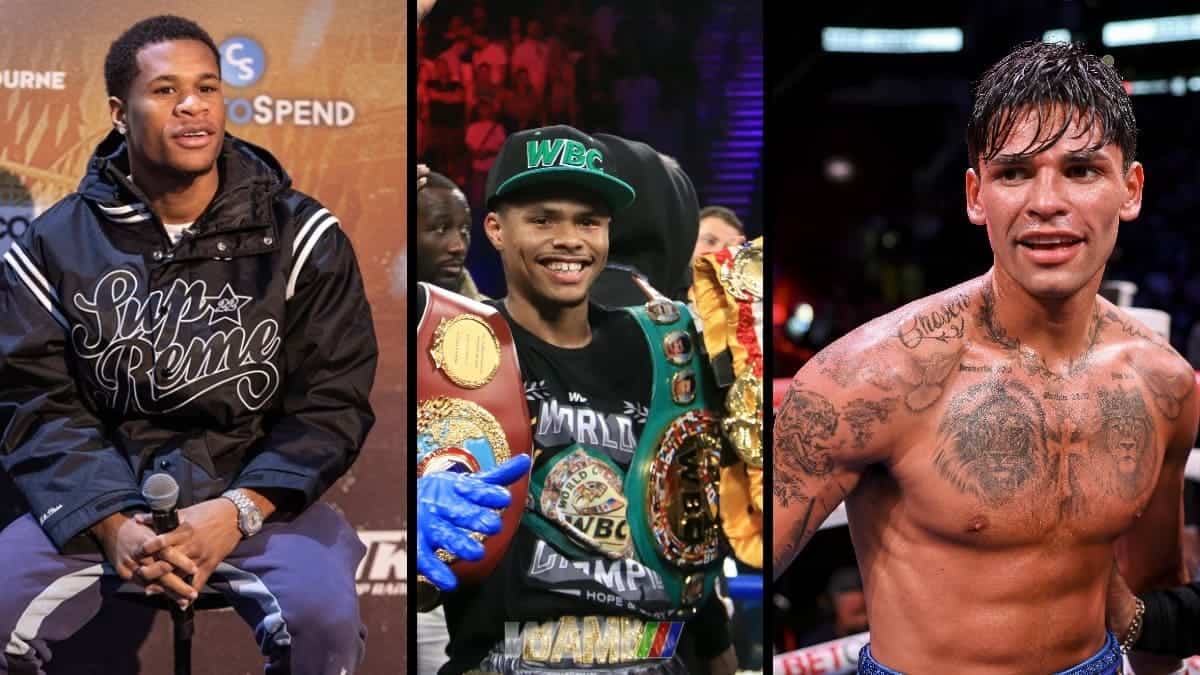 Devin Haney Shakur Stevenson Ryan Garcia