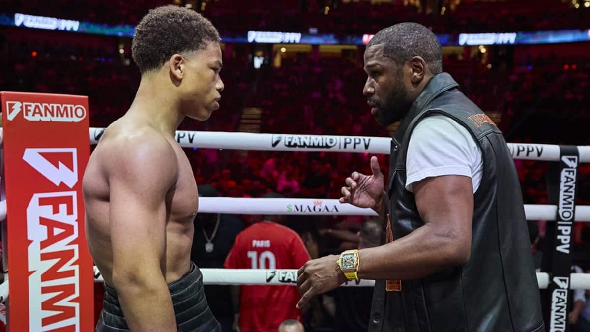 Floyd Mayweather and Curmel Moton