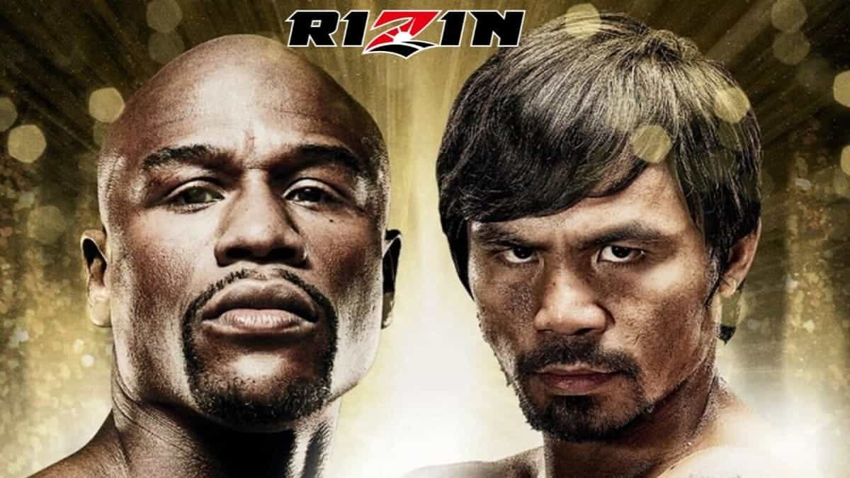 Floyd Mayweather fight vs Manny Pacquiao RIZIN