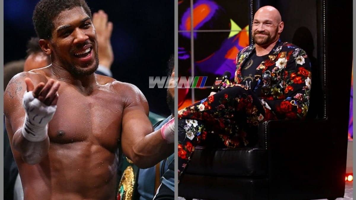 Anthony Joshua Tyson Fury Fury vs Joshua