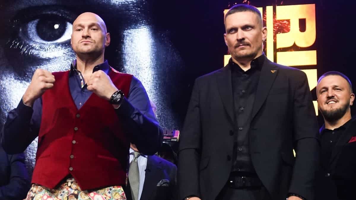 Fury vs Usyk Tyson Fury Oleksandr Usyk Alex Krassyuk