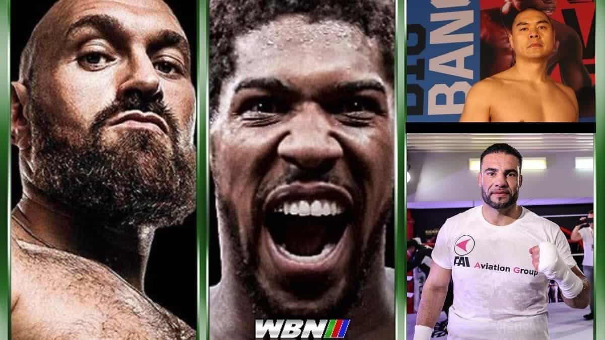 Tyson Fury Mahmoud Charr Anthony Joshua Zhilei Zhang