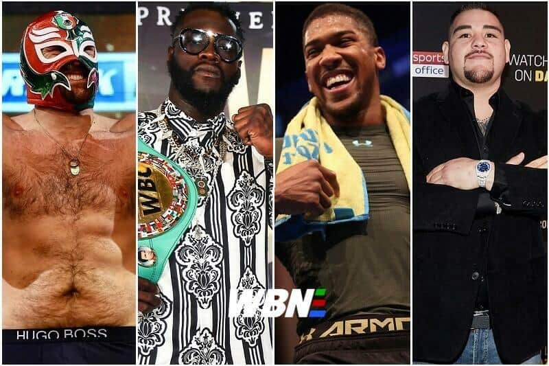 Tyson Fury Deontay Wilder Anthony Joshua Andy Ruiz Jr. Heavyweight