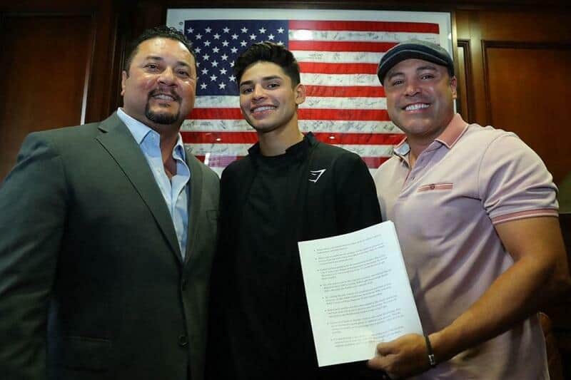 Ryan Garcia Oscar De La Hoya