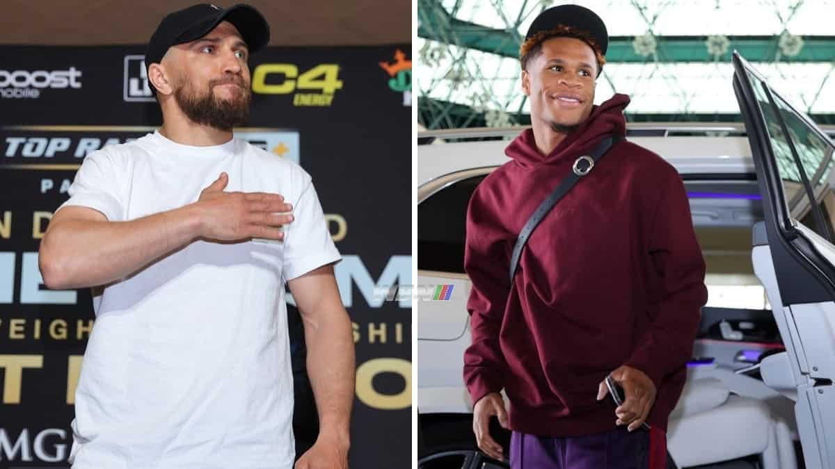 Devin Haney and Vasily Lomachenko