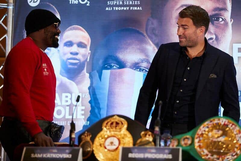 Eddie Hearn Derek Chisora