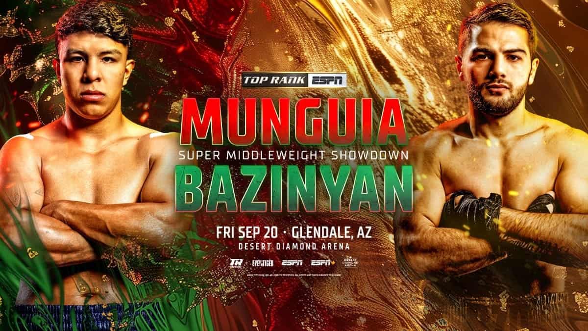 Jaime Munguia vs Bazinyan