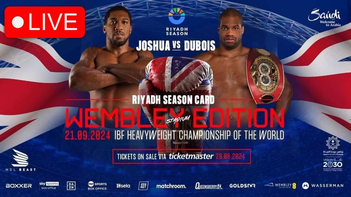 Joshua vs Dubois live