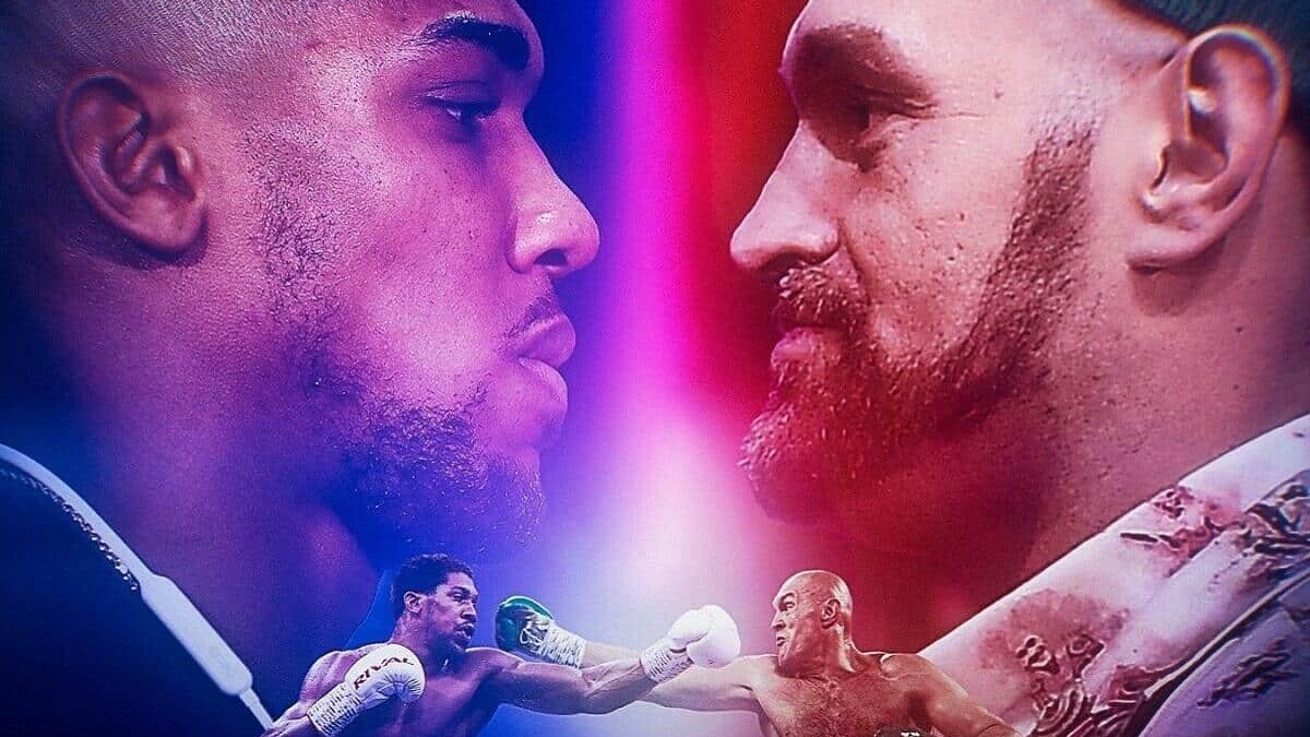 Tyson Fury Anthony Joshua Sky Sports Fury vs Joshua