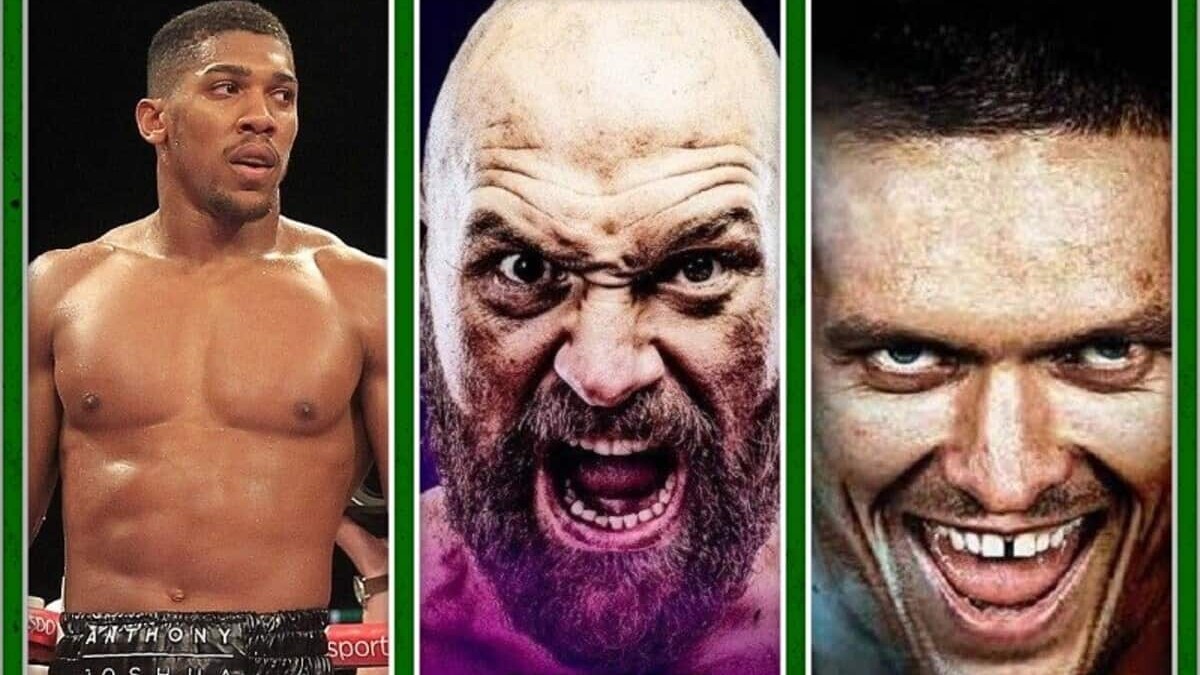 Anthony Joshua Tyson Fury Oleksandr Usyk Heavyweight Usyk vs Fury