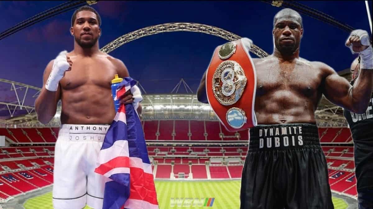 Anthony Joshua vs Daniel Dubois for IBF title