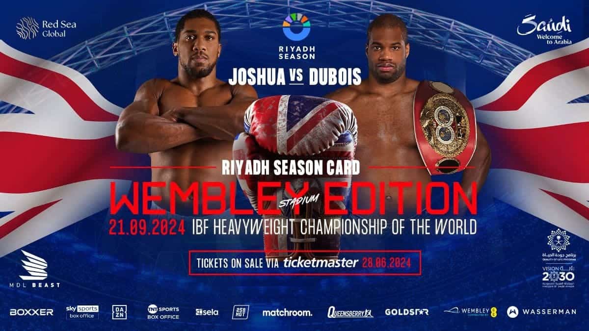 Joshua vs Dubois poster