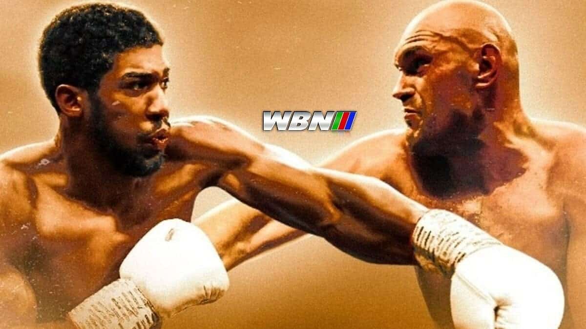 Fury vs Joshua Tyson Fury Anthony Joshua