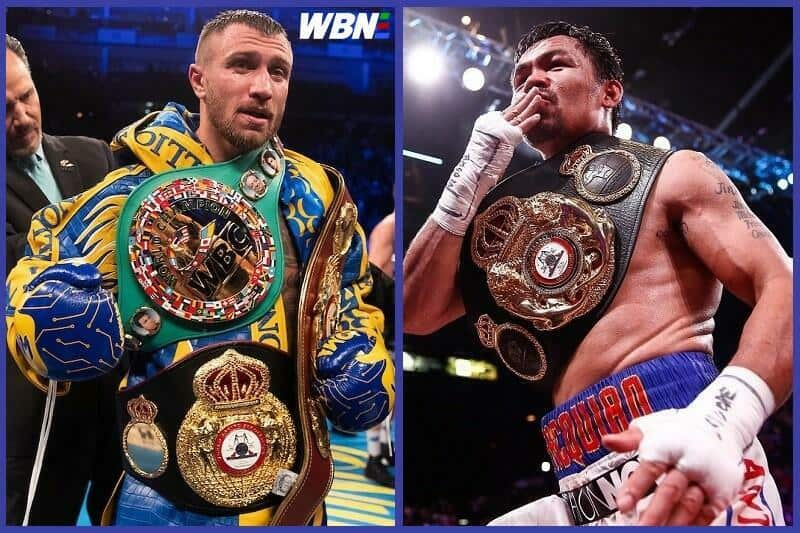 Vasyl Lomachenko Manny Pacquiao