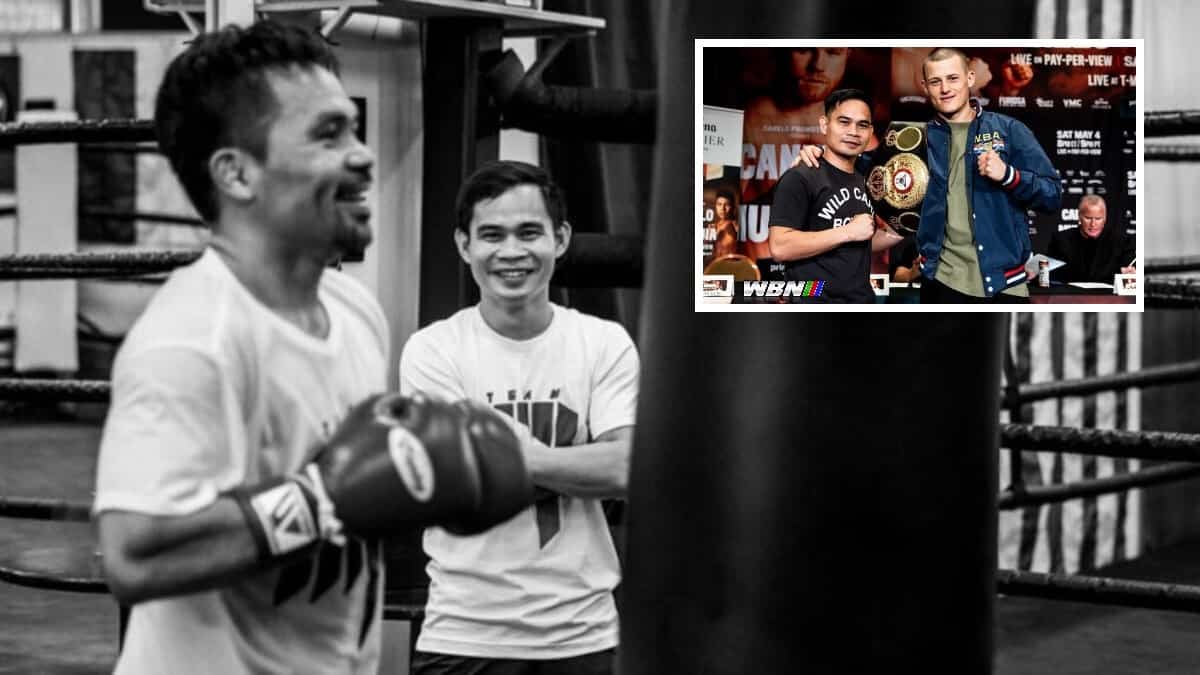 Manny Pacquiao and Marvin Somodi Eimantas Stanionis