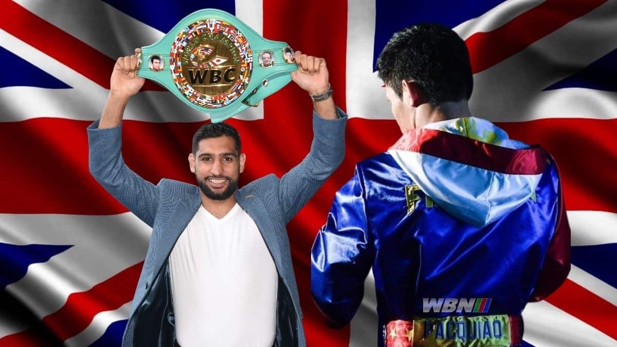 Manny Pacquiao vs Amir Khan fight