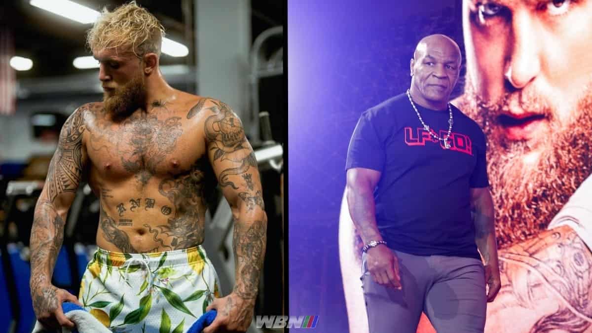 Mike Tyson and Jake Paul Aug 2024