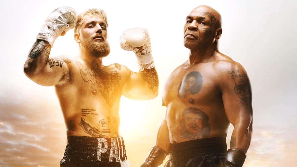 Mike Tyson and Jake Paul new poster