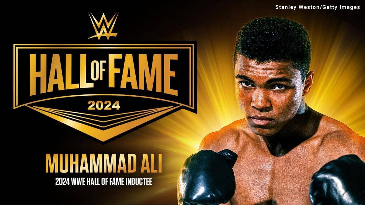 Muhammad Ali WWE Hall of Fame