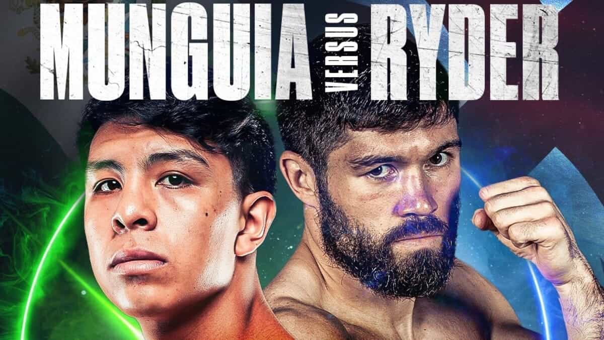 Munguia vs Ryder undercard