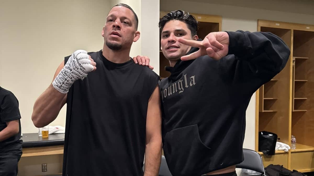 Ryan Garcia and Nate Diaz