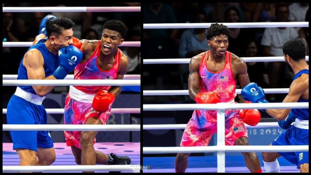 Omari Jones and Jahmal Harvey Team USA Olympic Boxing